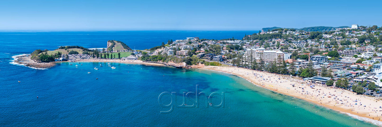 Panoramic photo of Terrigal