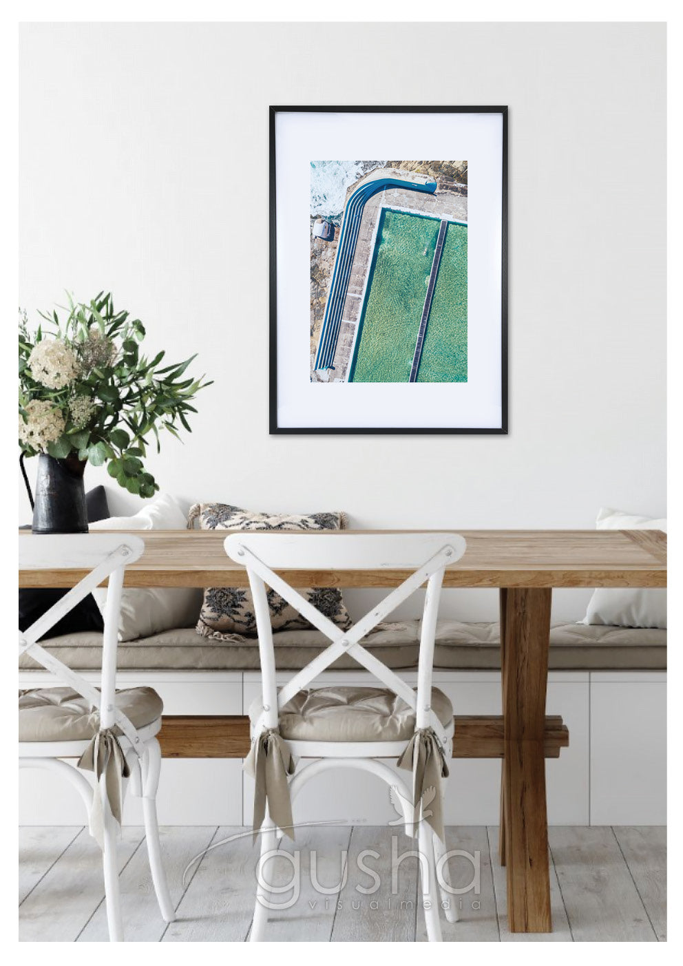 Art Paper Print - Newcastle Baths NE3765