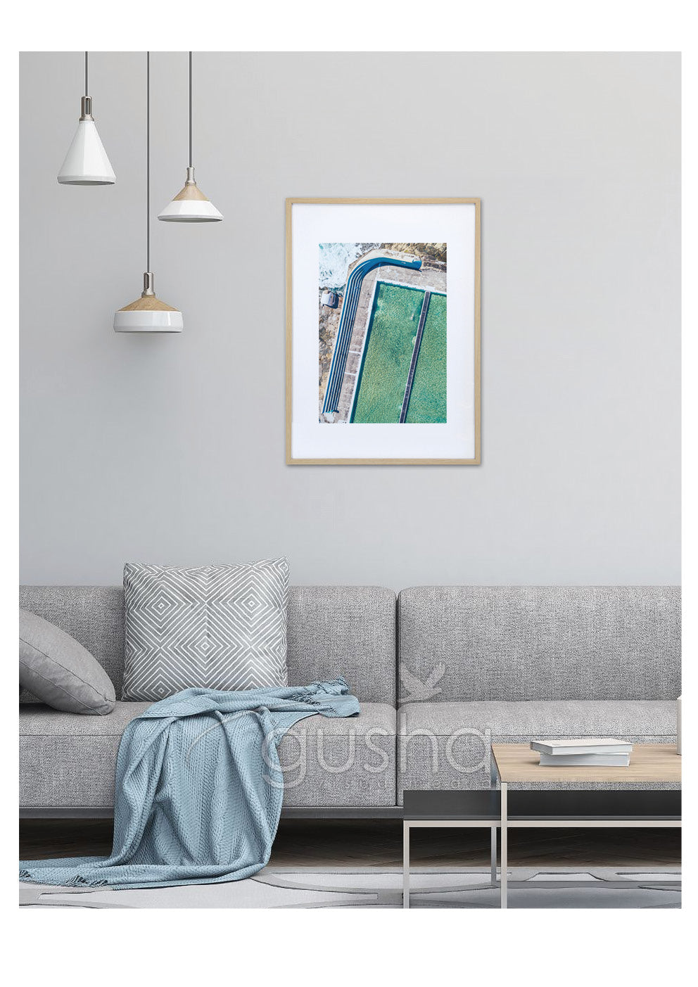 Art Paper Print - Newcastle Baths NE3765