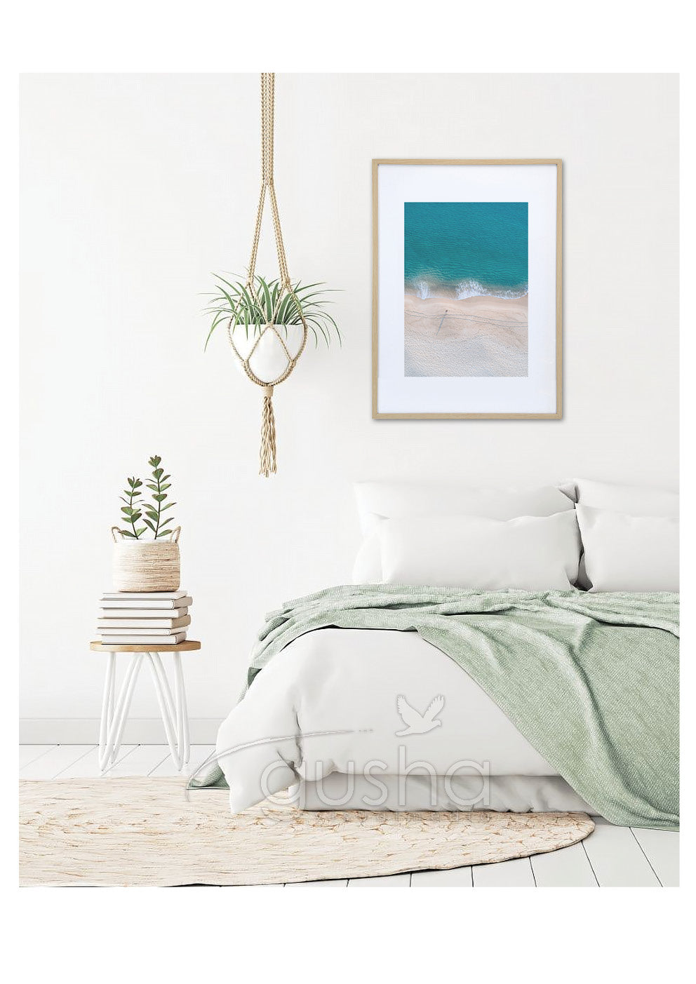 Art Paper Print - Shoal Bay PS3535