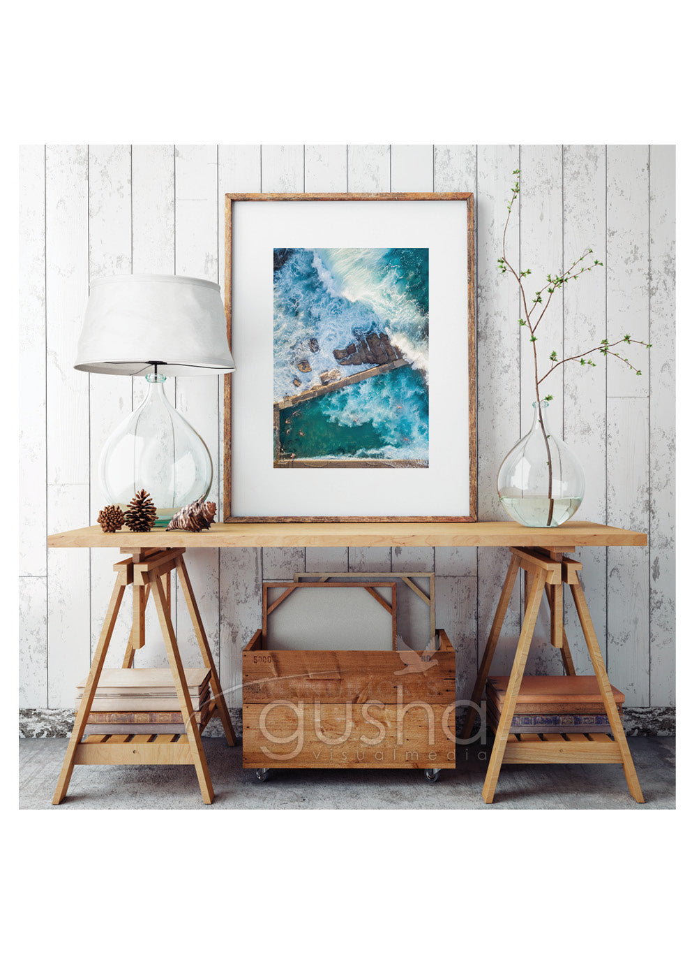 Art Paper Print - Avalon Pool SYD3708