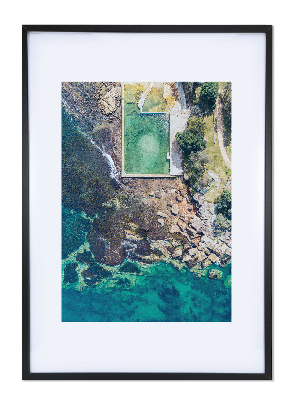 Art Paper Print - Fairlight Pool SYD3791