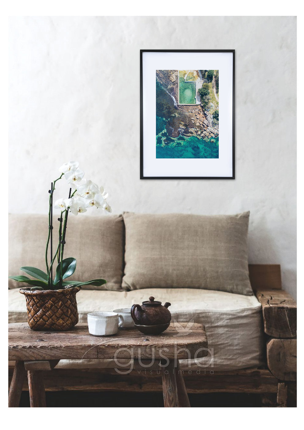Art Paper Print - Fairlight Pool SYD3791