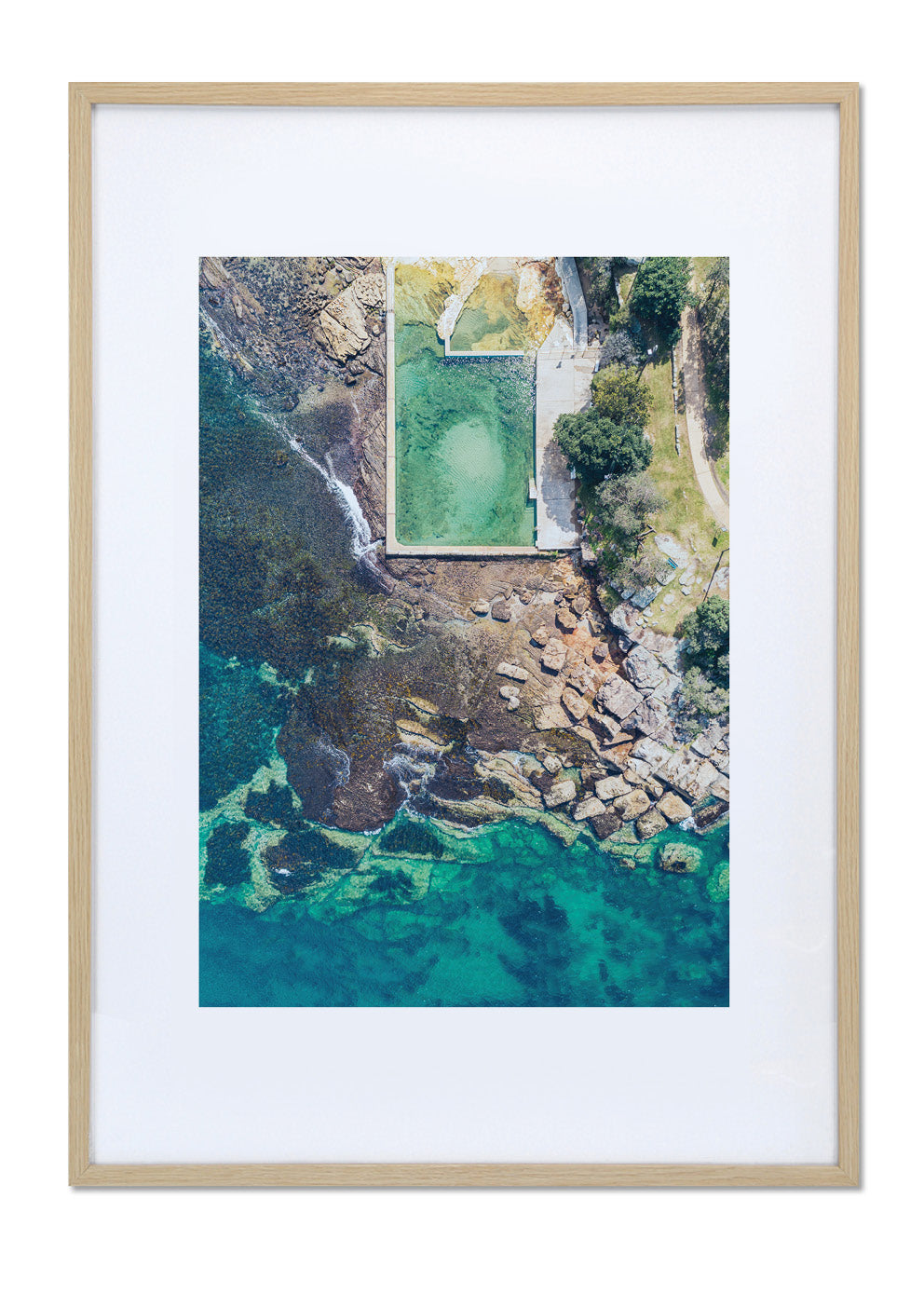 Art Paper Print - Fairlight Pool SYD3791