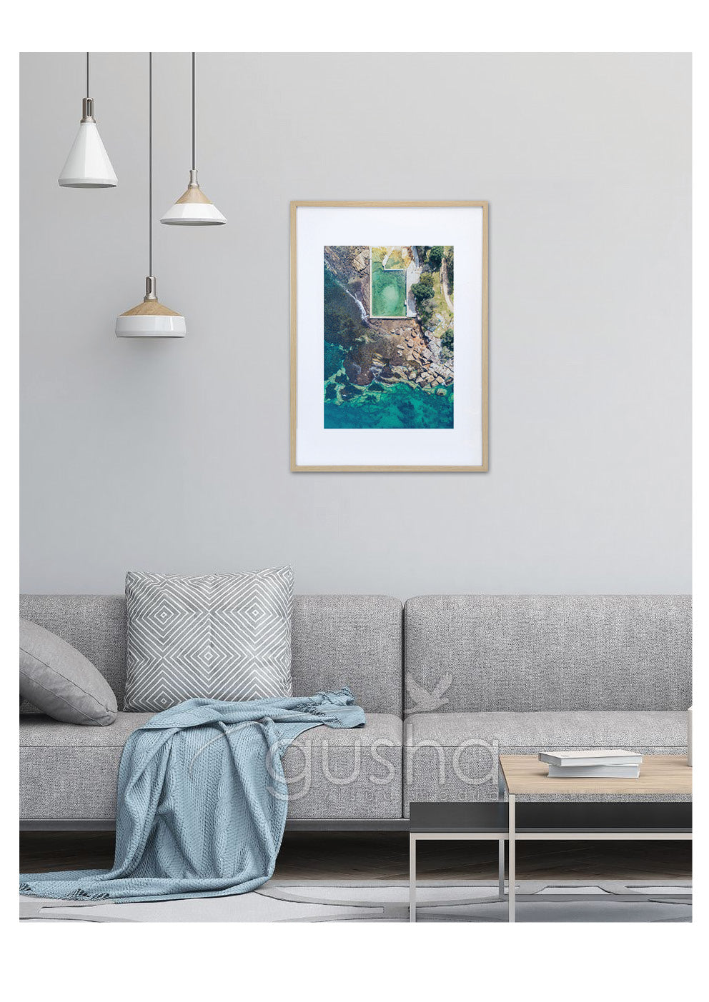 Art Paper Print - Fairlight Pool SYD3791