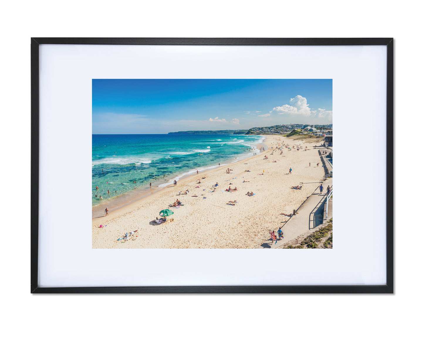 Art Paper Print - Bar Beach NE3772