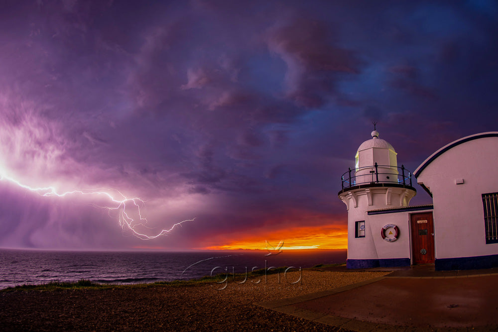 Lightning over Tacking Point lightning Photo