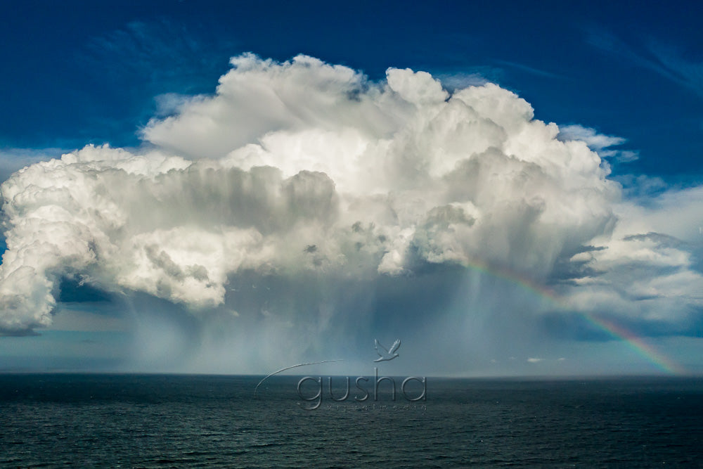 Ocean Storm lightning Photo