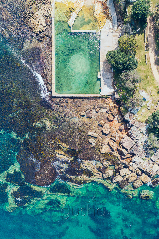 Art Paper Print - Fairlight Pool SYD3791