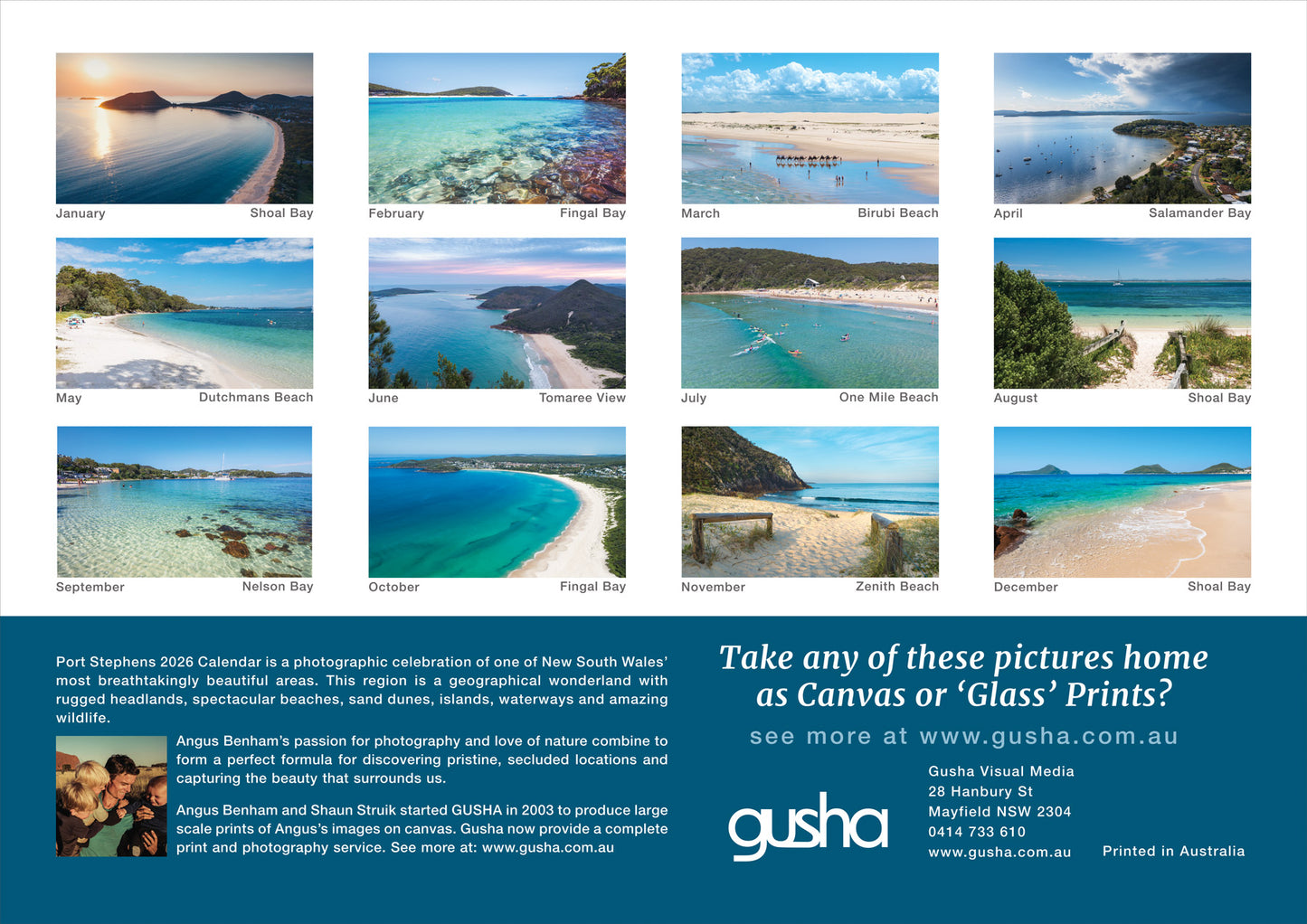 Calendar Port Stephens 2026