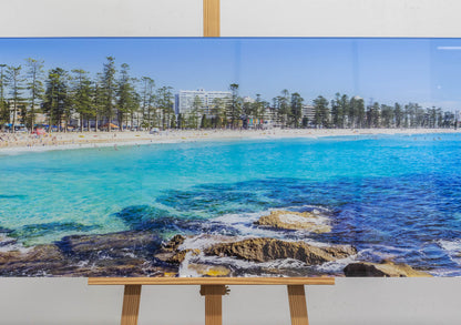 Acrylic 'Glass' Print 182x50cm SYD2936 Manly Beach