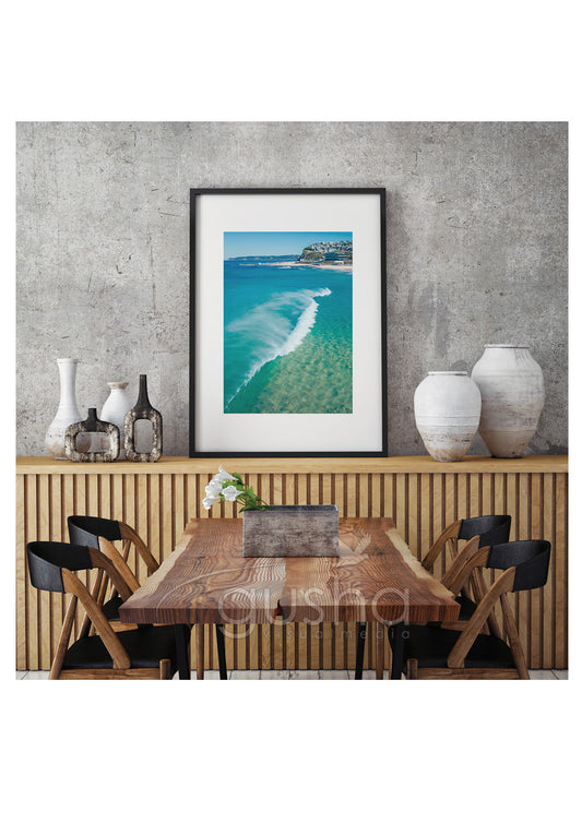 Art Paper Print - Merewether Beach NE3769