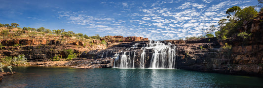 After a long, hot trek the cool waters of Manning Falls are paradise found.