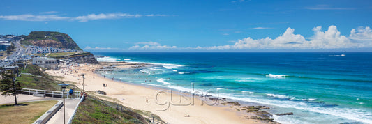 Panoramic photo of Bar Beach