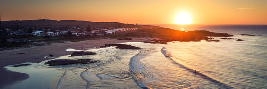 Sunrise photo of Birubi Beach