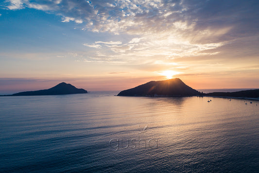 A sunrise photo captured at Shoal Bay, Port Stephens, Australia