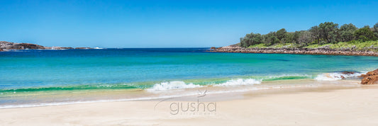 Panoramic photo of Boat Harbour