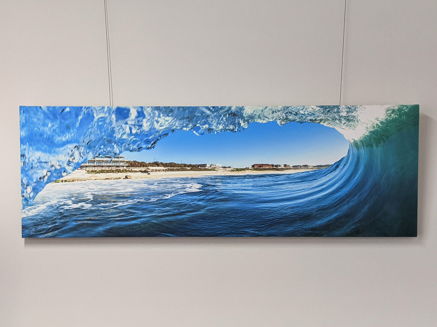 Canvas Print 121x40cm Merewether Beach RC3818