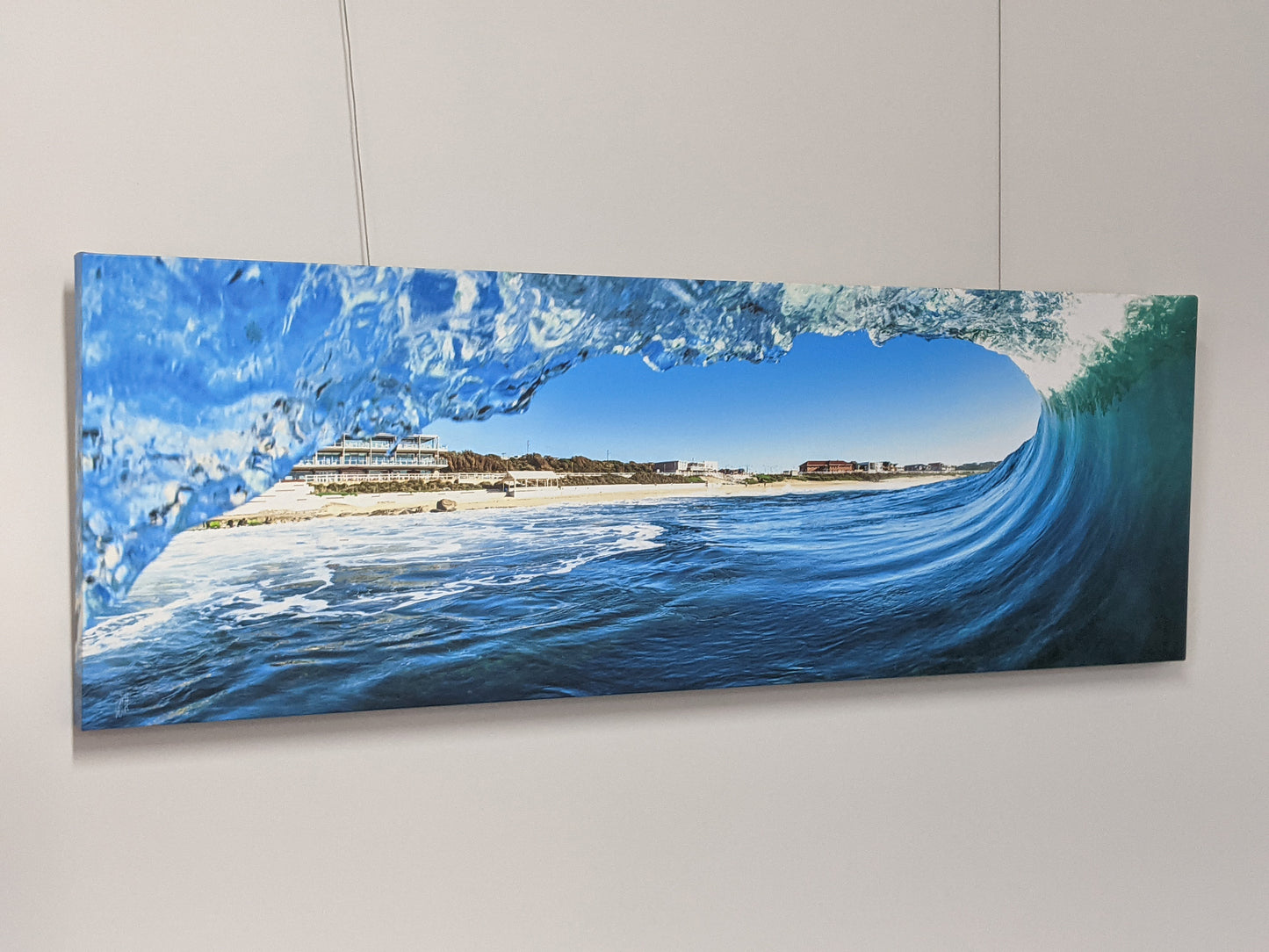 Canvas Print 121x40cm Merewether Beach RC3818