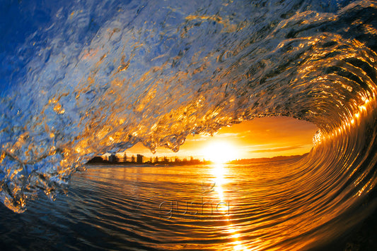 Kirra Sunset Wave photo