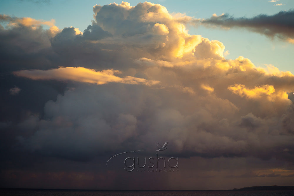Redhead Beach storm cloud Photo