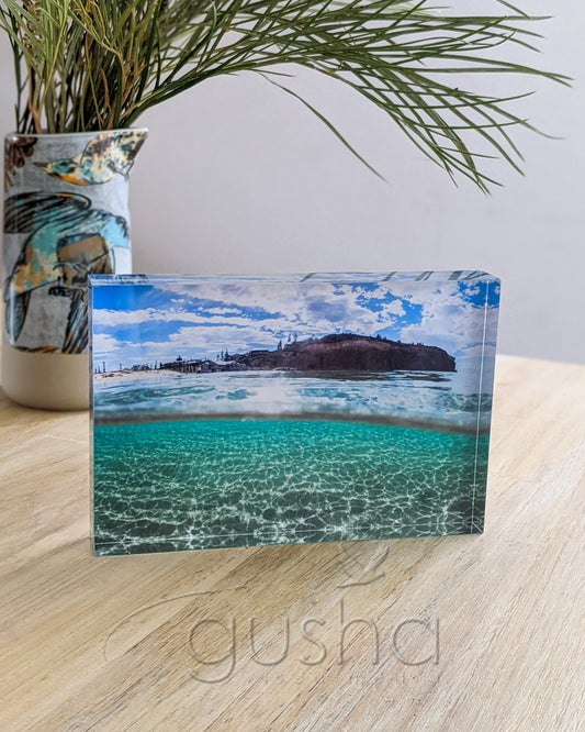 Desk Block Redhead Beach RC3853 18x12cm
