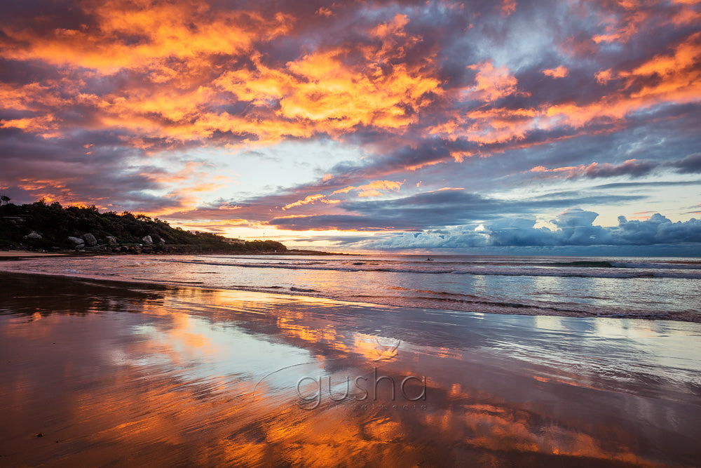 Sunrise captured from Freshwater Beach