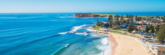 Aerial photo of Collaroy Beach