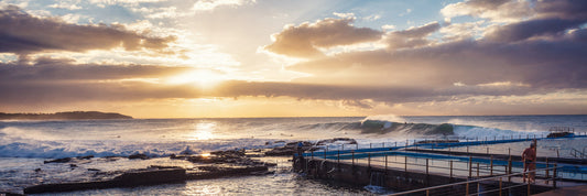 Panoramic photo of Dee Why Point